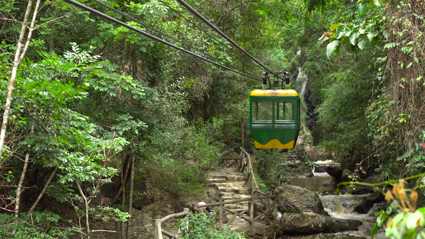Datanla waterfall cable car