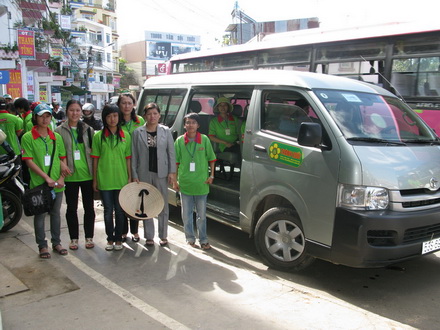 When you get to the city, you will be transported by shuttle bus to the hotel