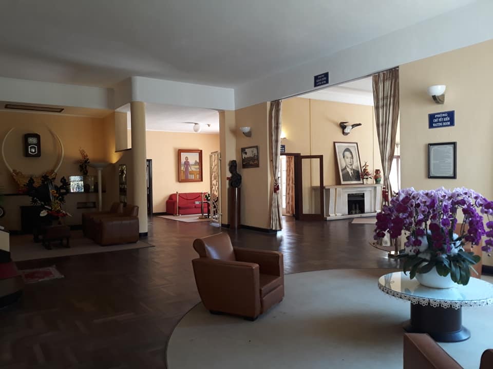 Inside the villa